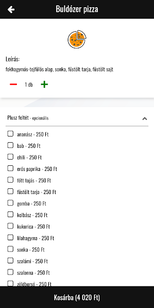 Gösser Söröző és Pizzéria Screenshot 2