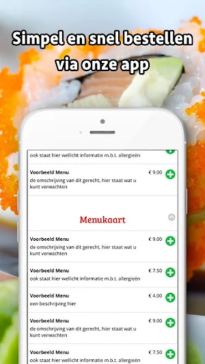 Ninja Sushi Almere Screenshot 0