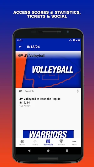 Louisburg Athletics Screenshot 2