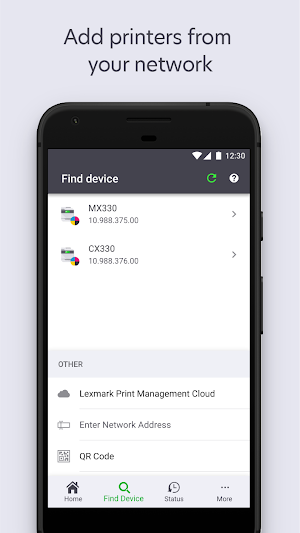 Lexmark Print Screenshot 1