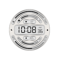 LCD Circular Arc For Wear OS