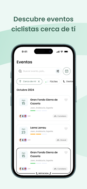 Bike Calendar Screenshot 3