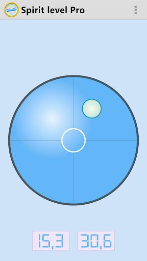 Spirit level Pro - Virtual Screenshot 3