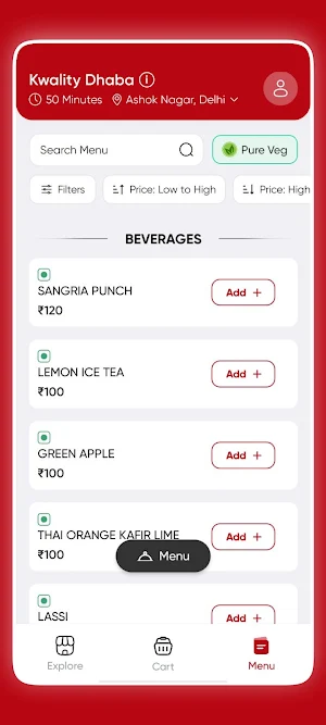 Kwality Dhaba Screenshot 2