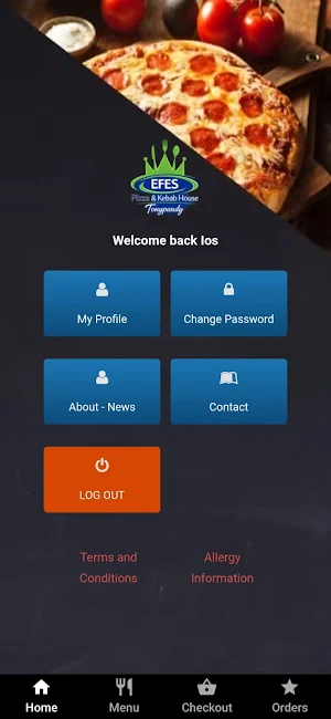 Efes Pizza Kebab Tonypandy Screenshot 1