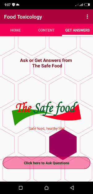 Food Toxicology Screenshot 3