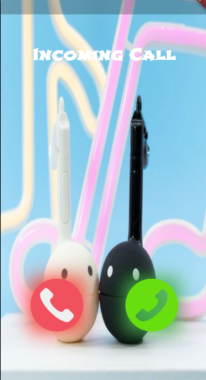 Otamatone Fake video call Screenshot 3