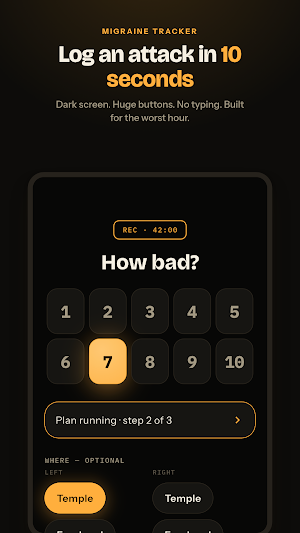 Migraine Tracker & Cycle: Baro Screenshot 0