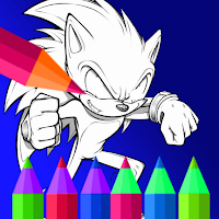 Soni Coloring Book hedgehog