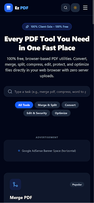 EzPDF: PDF Editor & Converter Screenshot 0