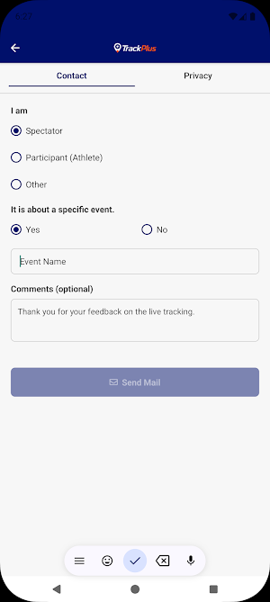 TrackPlus Live Tracking Screenshot 3