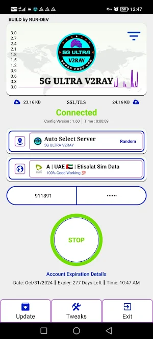 5G ULTRA V2RAY Screenshot 0