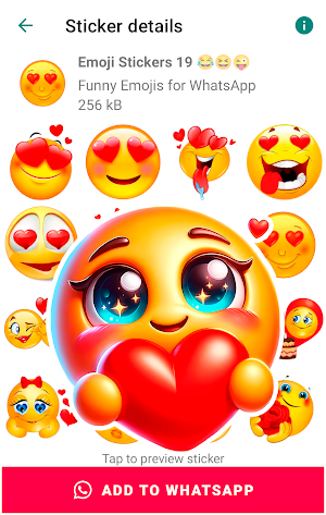 WASticker - Emoji Stickers Screenshot 0