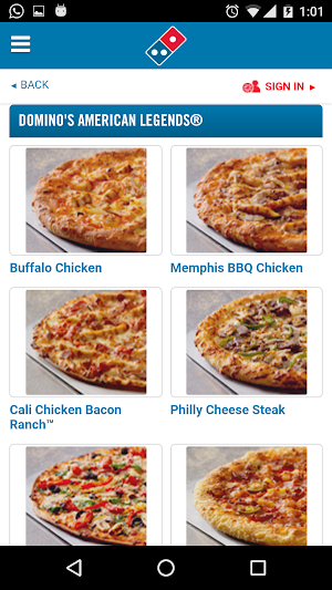 Domino's Pizza América Latina Screenshot 1