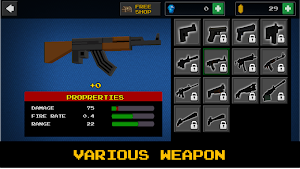 Pixel Z Hunter 3D -Survival Hunter Screenshot 2