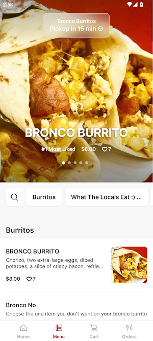 Bronco Burritos Screenshot 1