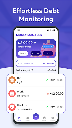 Fast Budget - Expense Tracker Screenshot 3