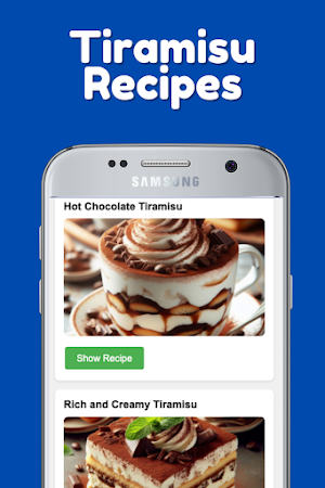 Tiramisu App Screenshot 1