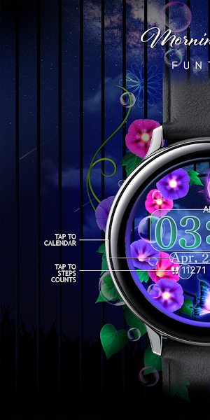 Morning Glory_Watchface Screenshot 1