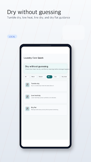 Laundry Care Quick Screenshot 3