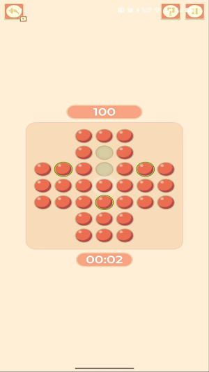 Peg Solitaire Jump Screenshot 3