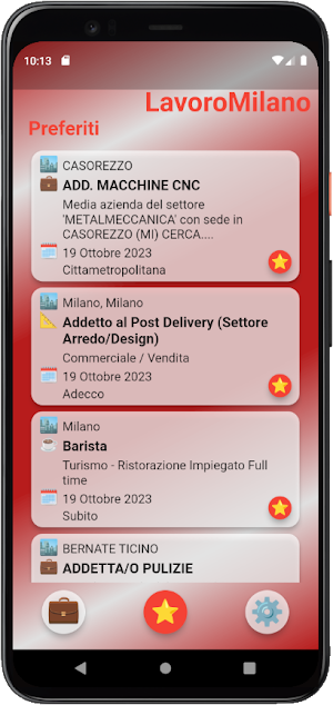 Lavoro Milano: Annunci lavoro Screenshot 1