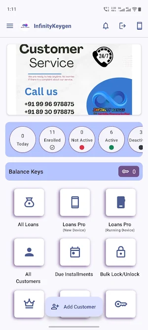 Infinity Keygen Screenshot 1