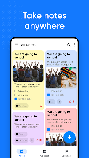 Notes: Color Notepad, Notebook Screenshot 0