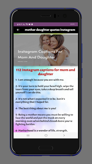 mother daughter bond quotes Screenshot 2