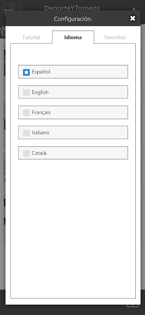 DeporteYTorneos Screenshot 3