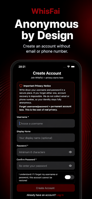 WhisFai Screenshot 2