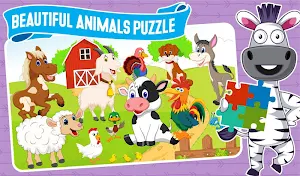 Kids Puzzle - Animals Puzzle Game Screenshot 0