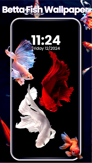 Koi Fish Live Wallpaper 4k Screenshot 2