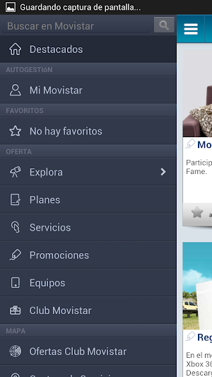 Movistar Screenshot 1