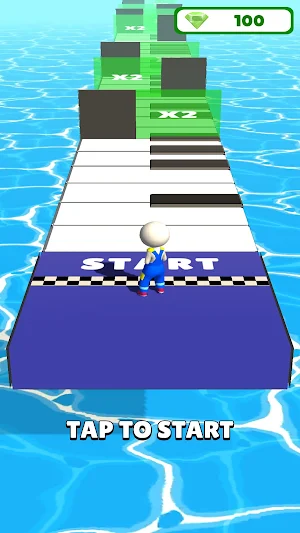 Piano Runner 3D Screenshot 0