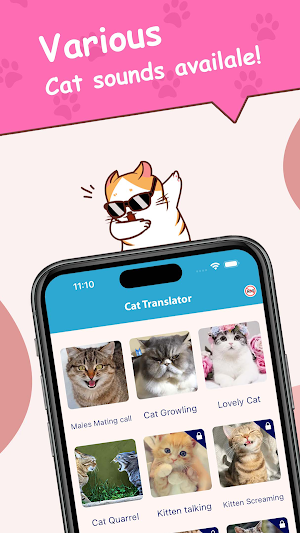 Cat & Dog Translator Pet Sound Screenshot 1