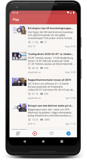 Börskollen - Aktier och ekonominyheter Screenshot 2