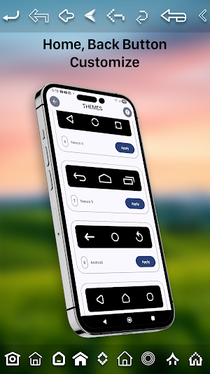 Home Back Button - Soft Keys Screenshot 1