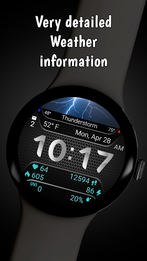 Weather Info Watchface Screenshot 1