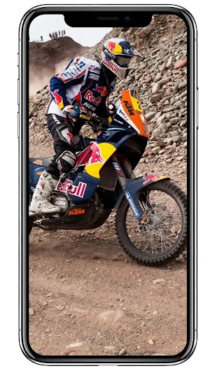 Desert Bike Rally Wallpaper Screenshot 1