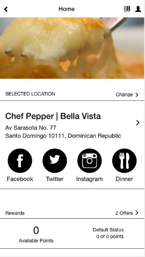 Chef Pepper App Screenshot 0
