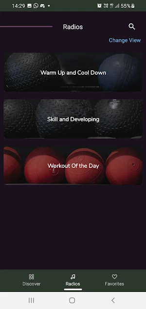 Radio Crossfit Screenshot 2