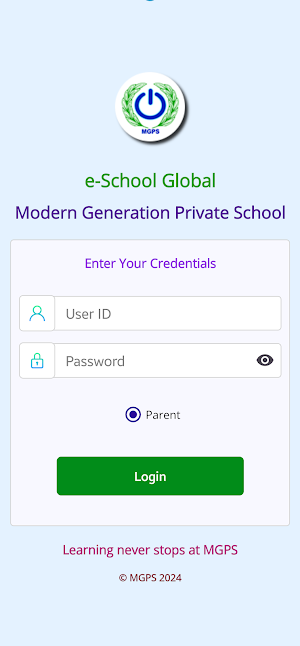 MGPS e-School Screenshot 0