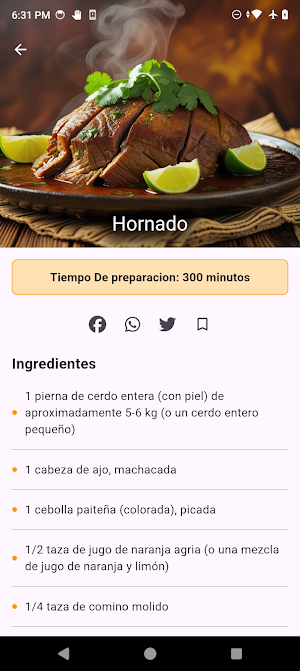 Delicias Express Screenshot 1