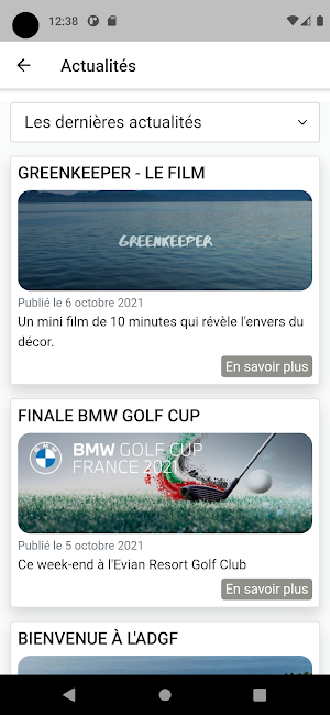 Evian Resort Golf Club Screenshot 3