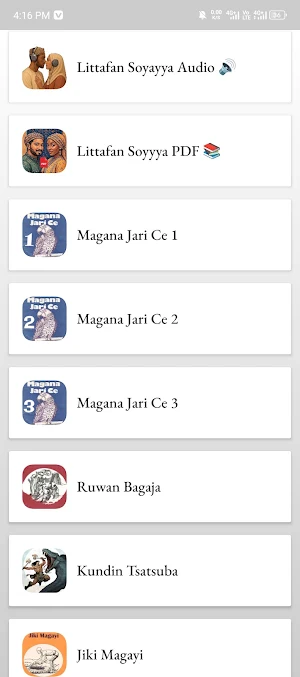 Hausa Novels - Audio 2026 Screenshot 0