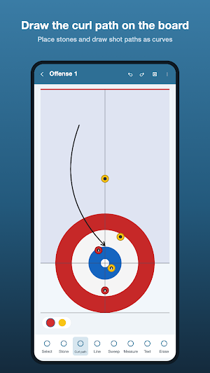 Curling Tactics Board Screenshot 1