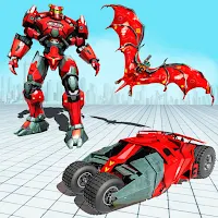 Bat Robot Car transform games