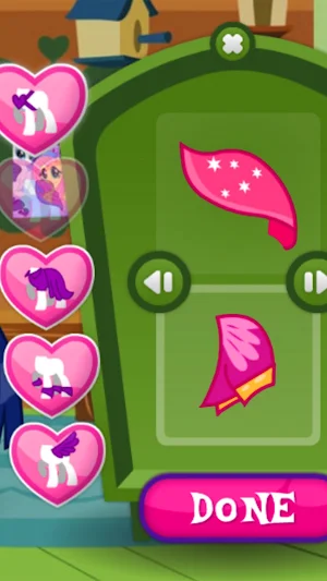 Pony Dress-up Salon: Rainbow Screenshot 0