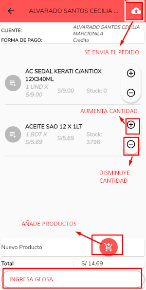 AppPedido Screenshot 2